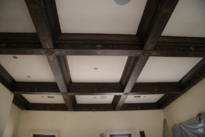 Ceiling Detail-Painted Beams_Central Florida Custom Carpentry