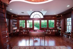 Custom Library by Central Florida Custom Carpentry