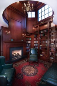 Custom Library by Rob Henson-Central Florida Custom Carpentry