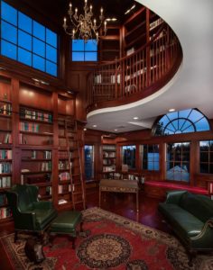 Custom Library_Central Florida Custom Carpentry