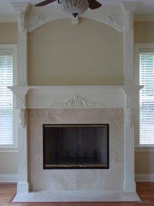 Fireplace Mantel and Surround Finishing_Central Florida Custom Carpentry (5)