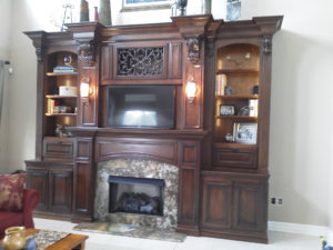 Fireplace Mantel and Surround Finishing_Central Florida Custom Carpentry (7)