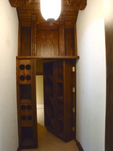 Secret Door-Open_Wine Cabinet_Central Florida Custom Carpentry